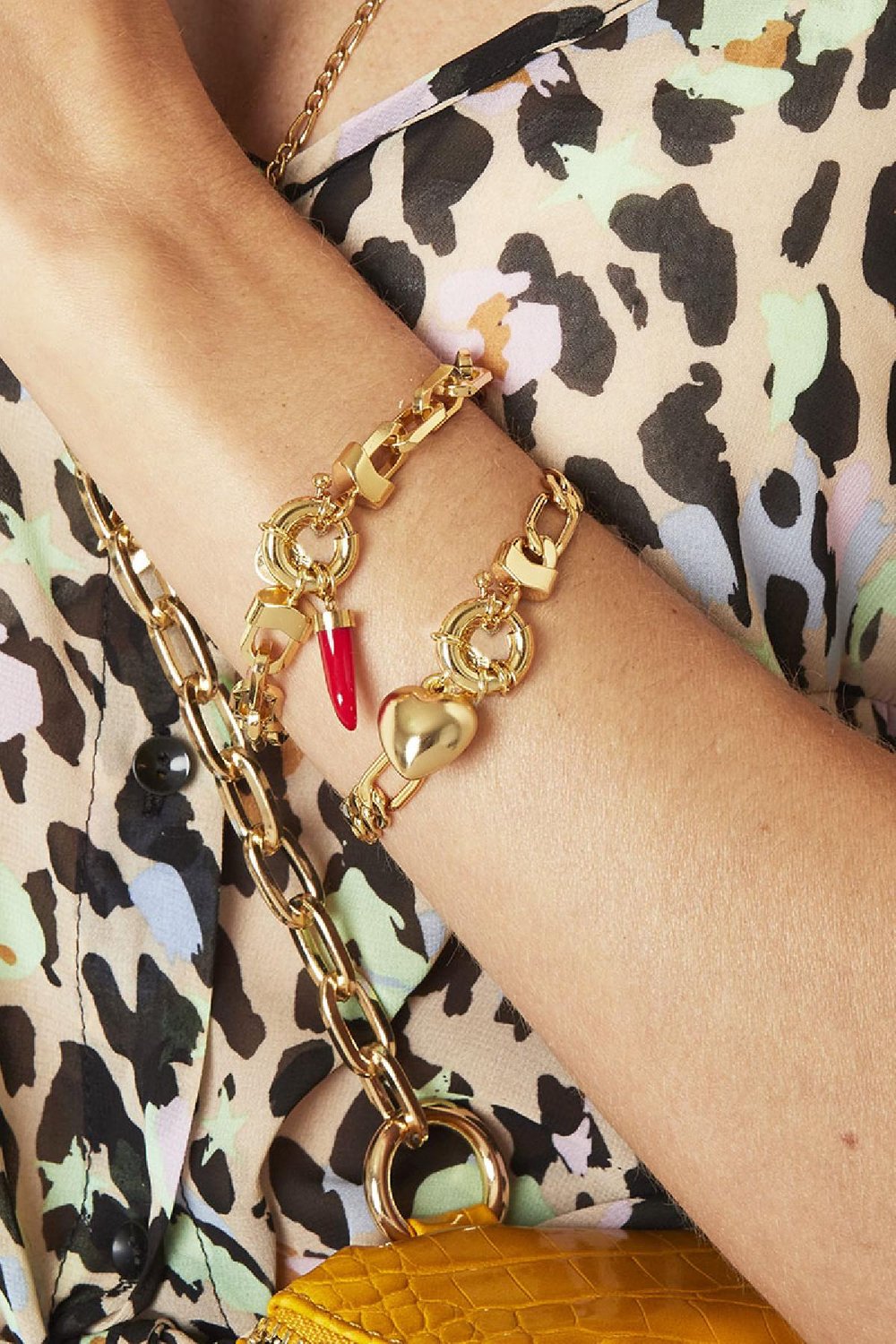 Bracelet Chain Kyra Argenté Cuivré h5Image2